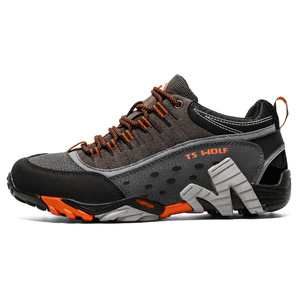 Zapatos de Senderismo TS Wolf para Hombre y Mujer, Ligeros, con Parte Superior de Malla de PU, para Todas las Estaciones, Resistentes al Desgaste, con Suela Gruesa - Product Image 1