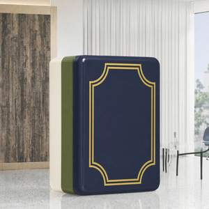 Tuiles de Mahjong à Motifs Floraux, 160 Pièces, Jeu de Mahjong en Acrylique, Tuiles de Jeu Modernes et Luxueuses pour Jouer - Product Image 2
