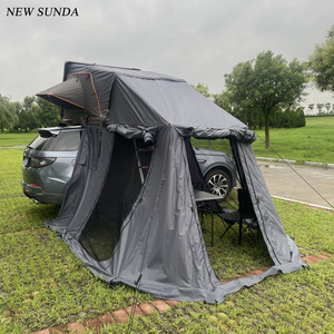 เต็นท์หลังคาแข็งแบบพับได้ ABS รุ่นใหม่สำหรับตั้งแคมป์บนหลังคารถ - Product Image 3