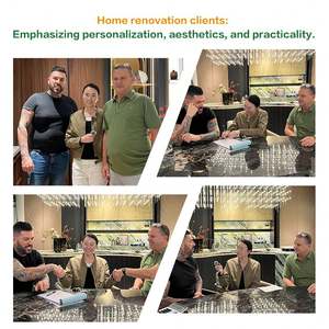 Personalización Profesional de Gabinetes de Cocina Modulares y Armarios con Acero Inoxidable y MDF para Proyectos de Renovación Residencial y Comercial - Product Image 2