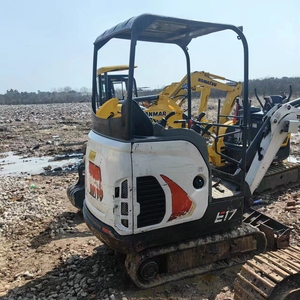 <span class=keywords><strong>Mini</strong></span> pelleteuse électrique sur chenilles <span class=keywords><strong>Bobcat</strong></span> <span class=keywords><strong>E17</strong></span> d'occasion, de taille compacte avec une grande profondeur de creusement, conçue pour l'efficacité et la mobilité - Product Image 2