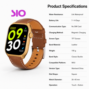 Reloj Inteligente con Pantalla TFT de 36-40 mm, Carga Magnética, Monitor de Oxígeno, Rastreador de Actividad Física, Versión para China Continental, Presión <span class=keywords><strong>Arterial</strong></span> - Product Image 4