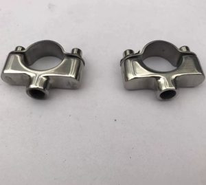 Repuestos de Moto, Soporte de Espejo Retrovisor de Acero Inoxidable para Motocicletas con Sidecar CJK750 24HP 32HP, Base de Montaje para Espejo Retrovisor - Product Image 2