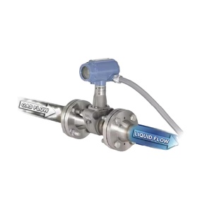 เครื่องวัดการไหลแบบไซส์มิกวอร์ทส์ รุ่น 8800D DN100 8600D สำหรับวัดของเหลว ไอน้ำ และก๊าซ  รองรับสภาพการทำงานหลากหลาย ขนาด 4 นิ้ว - Product Image 2