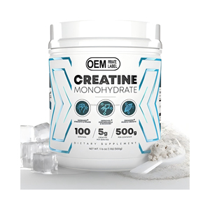 ผง Creatine monohydrate 5000มก. สำหรับการดูดซึมเร็วขึ้นเป็นมิตรกับมังสวิรัติหลังออกกำลังกาย - Product Image 1