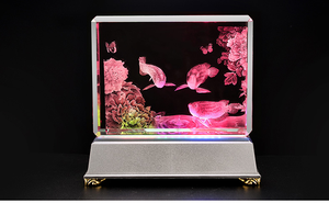 เครื่องแกะสลักกระจกหน้ารถยนต์แบบเลเซอร์3D กระจกหน้ารถยนต์สำหรับตู้ปลารถสลักรหัส QR - Product Image 6