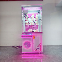 Mini machine à griffes commerciale à monnayeur, jeu d'arcade attrape-peluches pour centre commercial, équipement de capture de jouets en peluche et de cadeaux