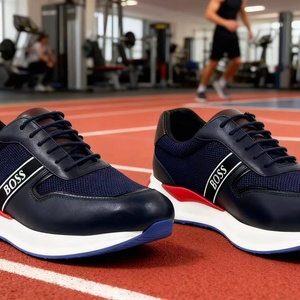 Men's Genuine <b>Leather</b> Walking Style Shoes Sporty Comfortable British-Inspired Luxury Casual Versatile Bestseller <b>Sneaker</b> - Product Image 5