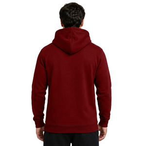 Sweat à capuche vierge personnalisable pour impression sur mesure, en tissu éponge premium, vente en gros, pour hommes, pour l'entraînement sportif - Product Image 2