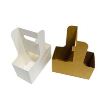 Boîte portable personnalisée pour festival, emballage cadeau en papier pour thé au lait et café, emballage floral viral pour bouquet à emporter