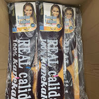 Estensioni per Capelli Sintetiche da 24 Pollici/82 Pollici, 100g/165g, Colorate, Stile Africano XP/Out-re/LU-SH, Dreadlocks Giganti per Donna