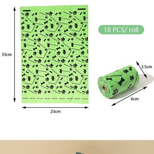 Bolsas para Excrementos Ecológicas, 18 Rollos, Biodegradables, Desodorantes, para la Eliminación de Desechos de Mascotas - Product Image 5