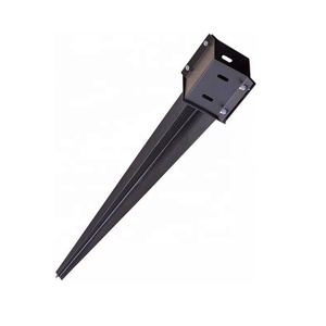 ตัวยึดเสาแบบไม่ต้องขุดดินสำหรับเสาขนาด 7/8 - 2 2/8 นิ้ว พร้อมปลอกพลาสติกสำหรับยึดเสา - 21.<span class=keywords><strong>5</strong></span> นิ้ว สำหรับยึดเสาติดตั้งกล่องจดหมายและรั้ว - Product Image 4