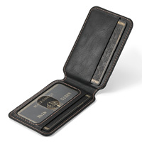 Coque de téléphone magnétique avec fente pour carte, béquille et chargement sans fil pour iPhone 18 Pro Max, Samsung S26 Ultra, Google Pixel 11 Pro
