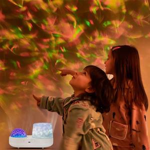 Projecteur de lumière nocturne pour enfants Ocean Wave, projecteur 360 ° Lampe de méduses rotative, chambre d'enfant, <span class=keywords><strong>plafond</strong></span>, cadeau d'anniversaire, cadeau de Noël - Product Image 2