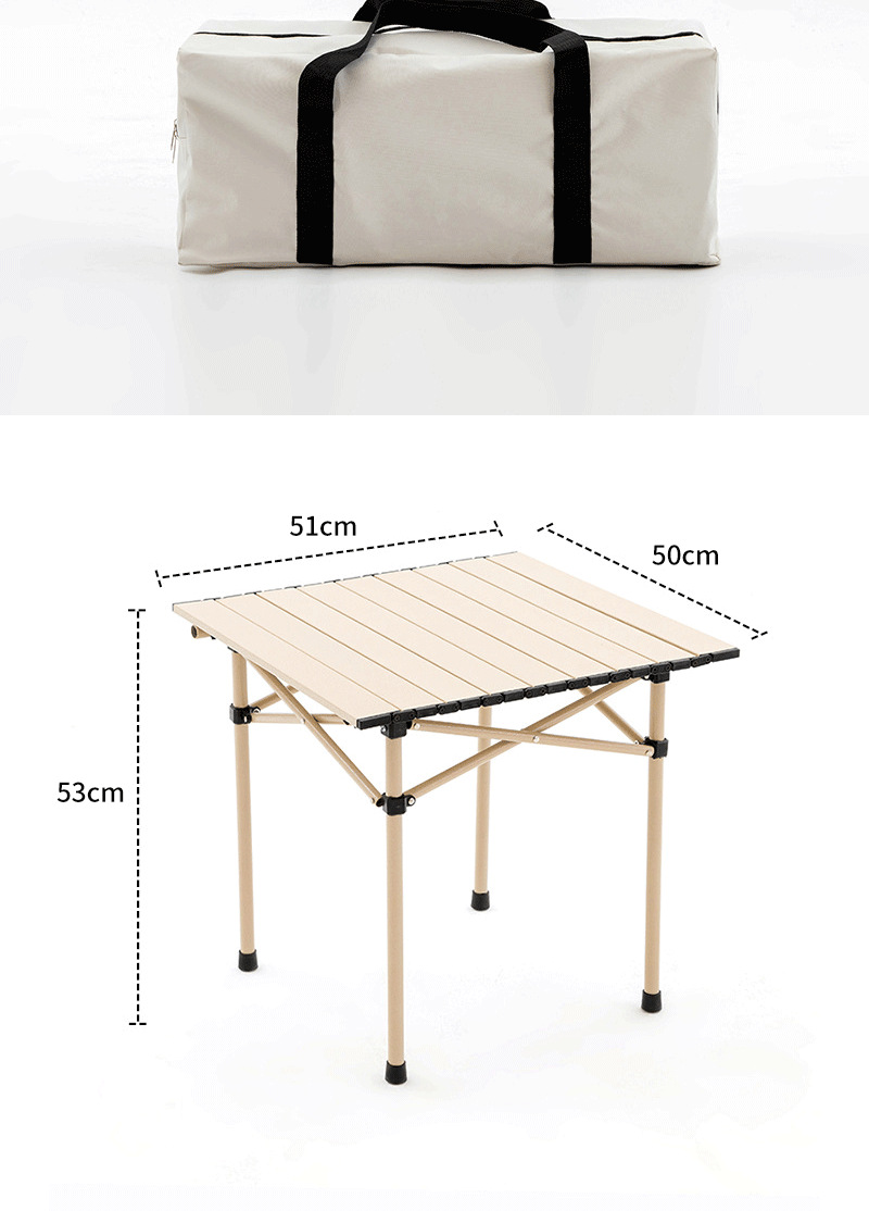 50kgs Aluminium Folding Table And Chair Set Camping Table Set With Chairs