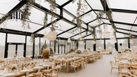 Tentes de réception pour événements de mariage en plein air, cadre en aluminium mobile robuste pour 500 personnes, double couche
