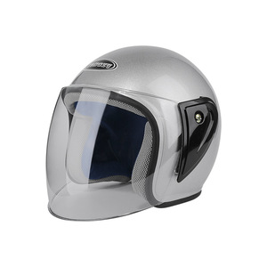 Casco de Motocicleta Eléctrico al por Mayor, Medio Casco para Hombre y Mujer, Equipo de Protección para las Cuatro Estaciones, Cascos Para <span class=keywords><strong>Moto</strong></span> - Product Image 6