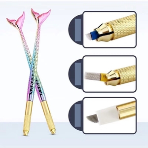 เครื่องมือไมโครเบลดดิ้งแบบมือถือ รุ่น Rainbow พร้อมที่จับเข็มสำหรับ PMU และไมโครเชดดิ้งคิ้ว - Product Image 6
