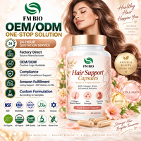 Capsules de soutien capillaire à formule personnalisée avec biotine, collagène et kératine – Service OEM de capsules de soutien capillaire