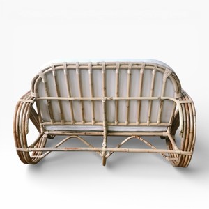 Eco Friendly Wicker <b>Rattan</b> <b>Sofa</b> Lounge Chair Handmade Natural <b>Rattan</b> Modern Design Living Room & Bedroom Outdoor Furniture - Product Image 2
