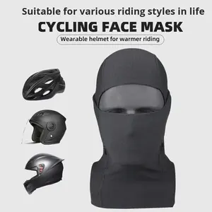 2025 Özel Logo Baskılı Süblimasyon Polyester Kayak Maskesi Tam Yüz Örtüsü Nefes Alabilen Su Geçirmez Erkek Spor Balıkçılık Cagoule Balaklava - Product Image 4