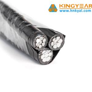 Duplex Triplex Quadruplex Overhead Conductor de aluminio XLPE Cable aéreo aislado Cable ABC Estándar: SANS 1418,1 - Product Image 2