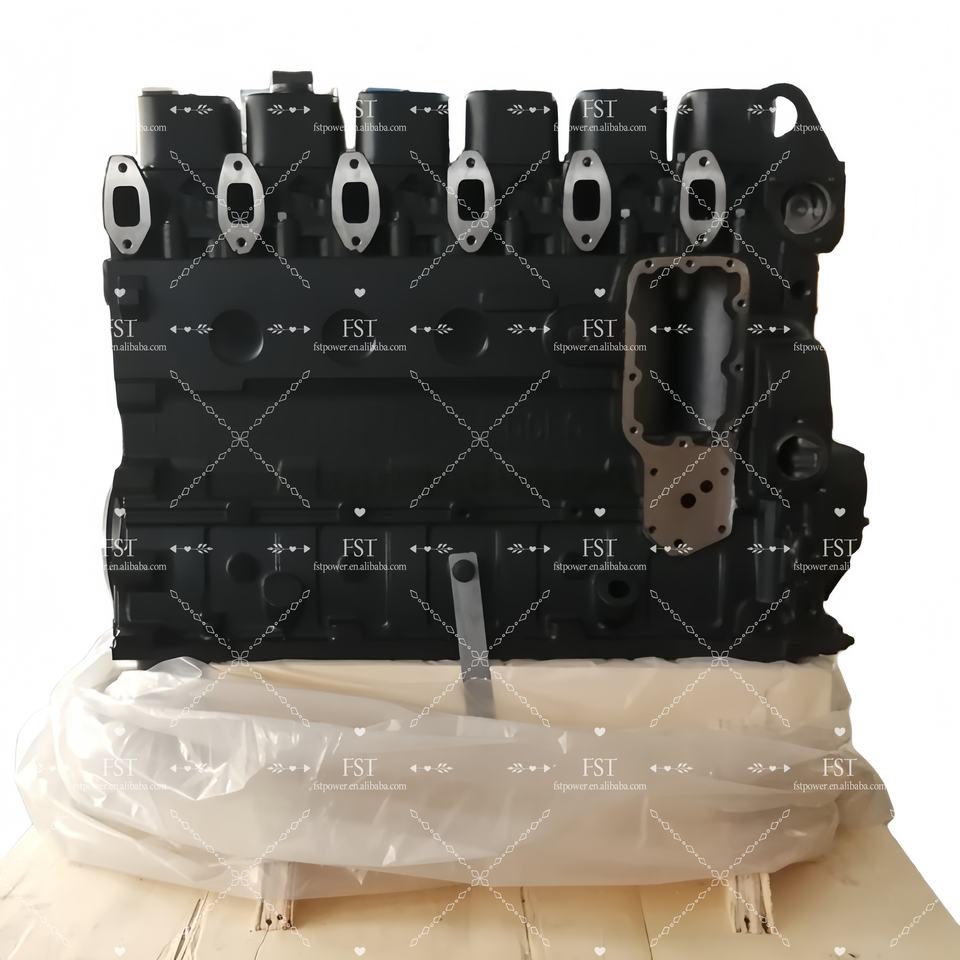New FST Brand Dongfeng 6BT 6D102 Long Block Engine for Komatsu ...