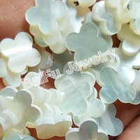 Baifu Jewelry mode nacre trèfles à quatre feuilles coquille blanche naturelle