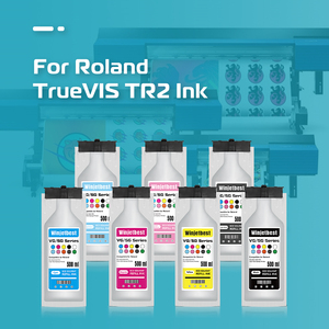 हॉटसेल ट्रूवे 2 टी 2 इंक बैग cmyk bk lm lc 500 मिलीलीटर कारतूस रोलैंड sg vg श्रृंखला प्रिंटर के लिए एक बार उपयोग चिप के साथ - Product Image 2