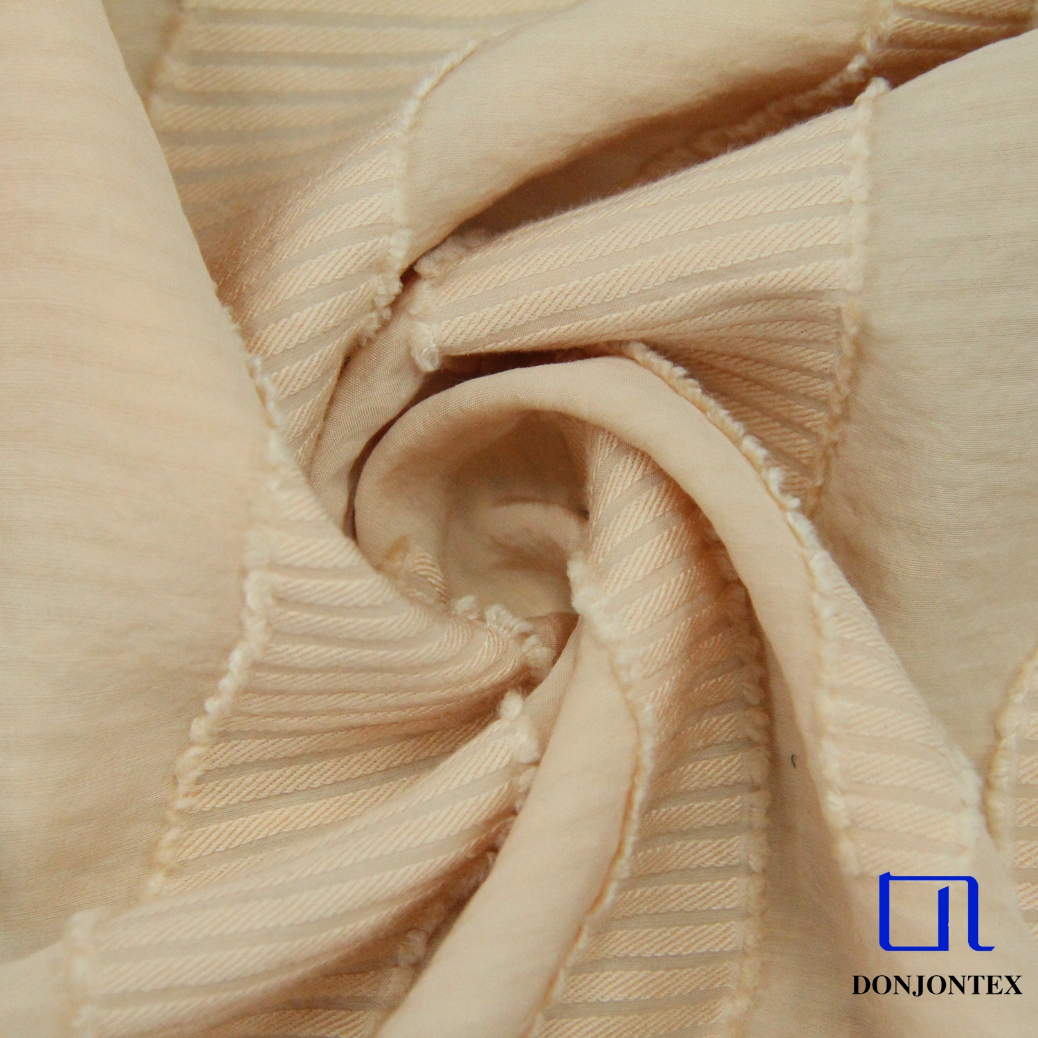 Manufacturer Dimensional Woven Nylon Rayon Flower Cutting Jacquard Fabrics for Dress