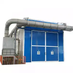 Cheap High Quality Sandblasting Room Sand Blasting Booth Blast Cabin With Automatic Recovery System