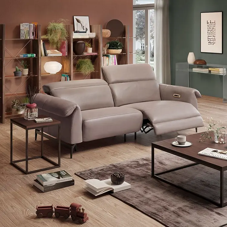 Canapé d'angle moderne en L, meubles italiens, matériel de luxe, vente en gros, offre spéciale