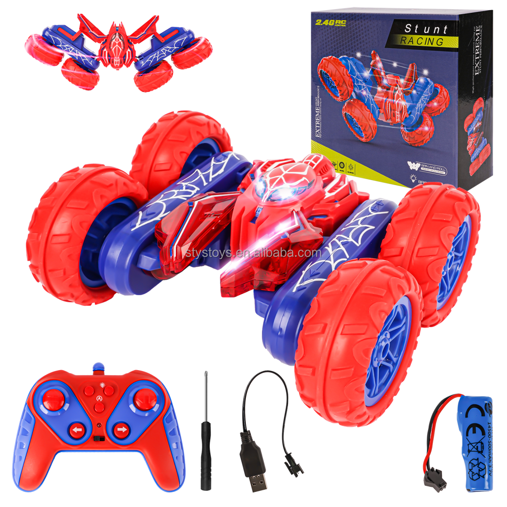 Voiture Télécommandée Robuste 3+ Ans 2 En 1 Transformable En Robot - 2