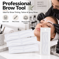 Outils de beauté : Pochoirs pour sourcils, autocollants pour sourcils et outils de microblading/maquillage