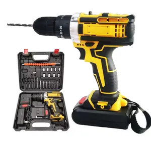 Power Tools Kits Portable Lithium Electric Drill Craftsman Diy Wireless Tool Battery Drill Machine