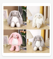 Peluche Lapin de Pâques en Gros, Lapin Doux à Longues Oreilles, Lapin Personnalisé par Sublimation, Peluches Lapin à Longues Oreilles, Jouet en Peluche Personnalisé