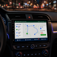Terminal de véhicule Android 2DIN 10,1 pouces 4G LTE GPS sans fil CarPlay Android Auto DSP SIM unique en option DVR IPS 1280x720