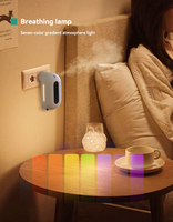 Diffuseur d'arôme mural enfichable pour hôtel de luxe, capacité de 120ml, huile parfumée, parfum, machine à air avec contrôle APP pour la maison