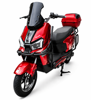 Nouvelle Moto Électrique Sans Balais au Lithium 2000W, 65km/h, 128 Couleurs, Éclairage Ambiant, Affichage LED pour la Conduite Urbaine