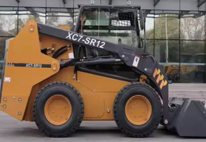 Chargeuse sur pneus XC7-SR12 de 1,26 tonne avec godet de 0,6 m³, moteur diesel, garantie 1 an, haute efficacité - Product Image 2