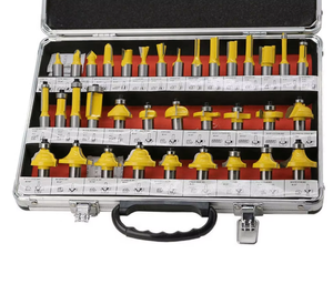<span class=keywords><strong>35</strong></span> pièces/ensemble 1/2 tige bois coupe coupe formant Kit d'outils de fraisage - Product Image 6