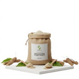 Extracto Herbal de Ashwagandha Silvestre Premium en Polvo, 80% Puro, Grado Cosmético para las Industrias B2B y Cosmética - Product Image 1
