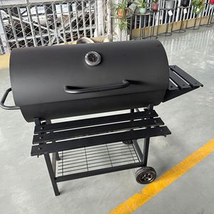 Barbecue au <span class=keywords><strong>charbon</strong></span> <span class=keywords><strong>de</strong></span> <span class=keywords><strong>bois</strong></span> pour la maison, barbecue portable d'extérieur, grand four à barbecue, plateau <span class=keywords><strong>de</strong></span> barbecue <span class=keywords><strong>de</strong></span> cour, multifonctionnel, moderne et simple - Product Image 2