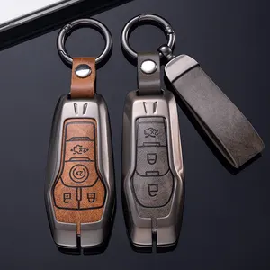 Fusion Car Remote Smart Key Case Cover Shell Fob For Ford Focus 3 4 ST Mondeo MK3 MK4 Fiesta Fusion Kuga 2013 2014 2015 2017