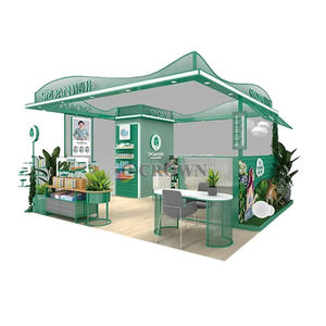 Scent Retail Store Mall Design Makeup Kiosk Cosmetic Display Cabinet <strong>Pl</strong> Makeup Kiosk Cosmetic Scent Fragrance showcase OEM - Product Image 6