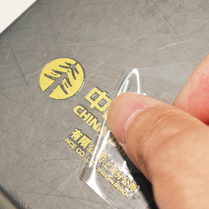 Autocollant UV 3D personnalisé de transfert en métal, or et argent pour l'impression de logo de <span class=keywords><strong>livre</strong></span>, parfaite couverture rigide, impression en papier carton - Product Image 3