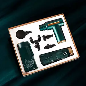 Pistola de masaje, conjunto de regalo, empresa, fiesta de aniversario, productos de masaje portátiles, regalo de tejido profundo, pistola de Fascia, masajeador de cuello, cuidado de la salud - Product Image 2