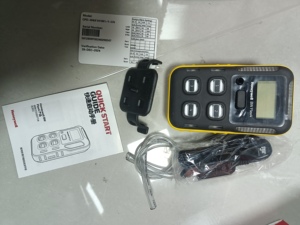 การตรวจสอบก๊าซหลายตัวแบบพกพาตัวตรวจจับแก๊ส BW Flex 4ตัว (Co, H2S, LL, O2) CPD-W6X1H1M1-Y-CN - Product Image 6