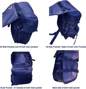 Sac de selle pour cheval en polyester, prix de gros BSCI, meilleure qualité, logo personnalisé, pour l'équitation - Product Image 6